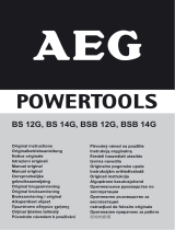 AEG BSB 12 G Datablad