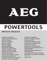 AEG SB 22-2E Datablad