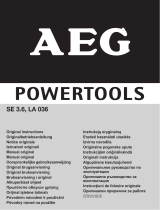 AEG SE 3.6 Datablad