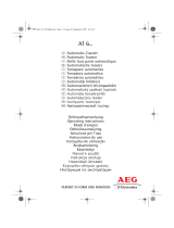 Aeg-Electrolux precision at 6000 Användarmanual