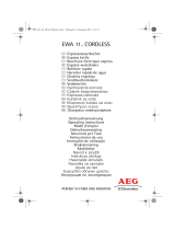 AEG EWA1100 Användarmanual