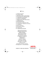 Aeg-Electrolux KF1100 Användarmanual