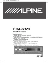 Alpine ERA-G320 Bruksanvisning