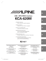 Alpine KCA-620M Bruksanvisning