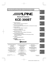 Alpine KCE-300BT Användarmanual