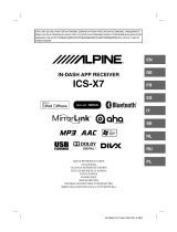 Alpine ICS ICS-X7 Användarguide