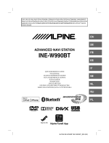 Alpine INE-W990BT Bruksanvisning