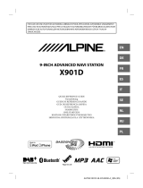 Alpine Serie X901D-F Användarguide