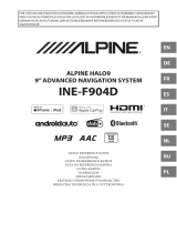 Alpine INE-F904-208 Användarmanual