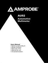 Amprobe AU92 Automotive Multimeter Användarmanual