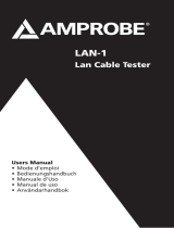 Amprobe LAN-1 Lan Cable Tester Användarmanual
