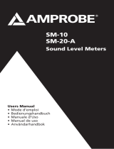 Amprobe SM-10 & SM-20-A Sound Level Meters Användarmanual