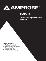 Amprobe TMD-10 Dual Temperature Meter Användarmanual