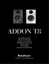 Audio Pro Addon T8 Specifikation