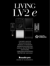 Audio Pro Living LV2 e Bruksanvisning