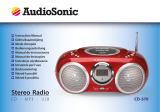 AudioSonic CD 570 Användarmanual
