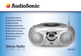 AudioSonic CD 571 Användarmanual