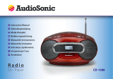 AudioSonic CD-1580 Bruksanvisning