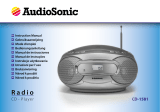 AudioSonic CD-1581 Användarmanual