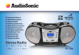 AudioSonic CD-1586 Användarmanual