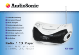 AudioSonic CD-1589 Användarmanual