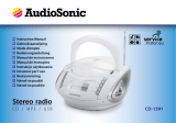 AudioSonic CD-1591 Användarmanual