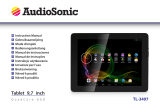 AudioSonic Tablet 9.7 Bruksanvisning