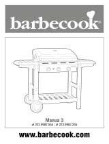 Barbecook Manua 3 Bruksanvisning