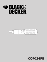 Black & Decker kc 9024 b Bruksanvisning