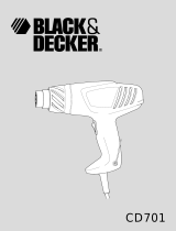 Black & Decker CD701 T1 Bruksanvisning