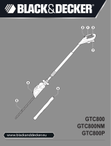Black & Decker GTC800 Bruksanvisning