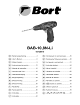 Bort BAB-10.8N-Li Användarmanual