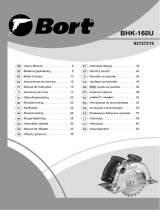 Bort BHK-160U Användarmanual