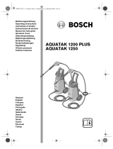Bosch Aquatak 1250 Power Bruksanvisning