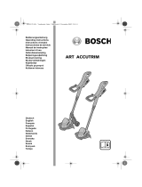 Bosch ART 26 Accutrim Bruksanvisningar