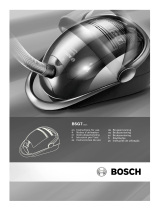 Bosch BSG7 Serie Användarmanual