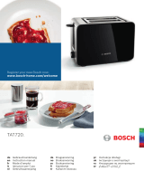 Bosch DesignLine TAT7203 Användarmanual