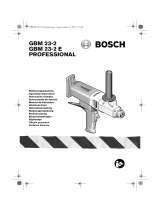 Bosch GBM 23-2 E Professional Bruksanvisningar