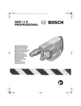 Bosch GSH 11 E Bruksanvisningar
