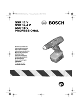 Bosch GSR 12 V Bruksanvisningar