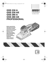 Bosch GSS 230 AE Bruksanvisningar