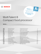 Bosch Multi Talent8 MC812W620 Användarmanual
