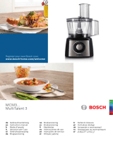 Bosch MCM3401M/01 Bruksanvisning