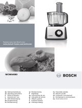 Bosch MCM64080 Användarmanual
