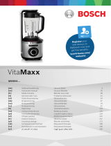 Bosch Blender VitaMaxx MMBV622M Bruksanvisning