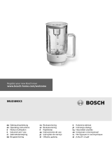 Bosch MUM4856EU/05 Användarmanual