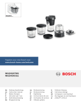 Bosch MUM48A11/05 Användarmanual