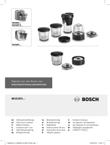 Bosch MUM58257/02 Användarmanual