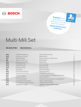 Bosch MUMX Serie Bruksanvisningar