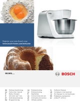 Bosch MUM58257/02 Bruksanvisning